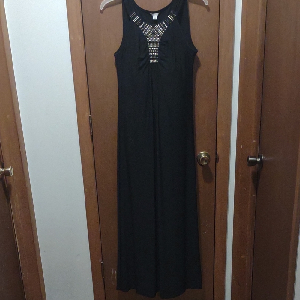 Elegant Black Sleeveless Dress